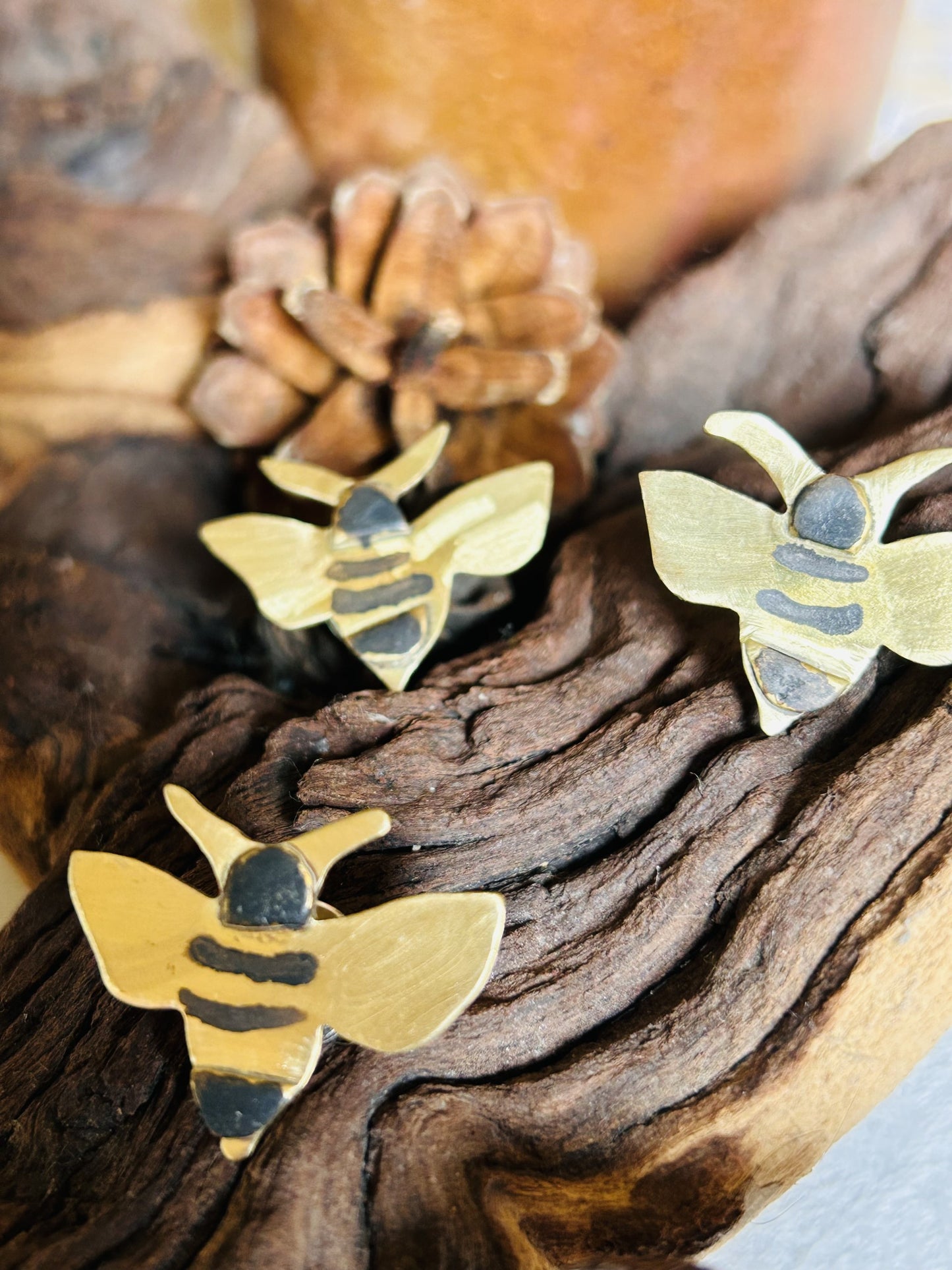 Shrill Carder Bee Button Badge
