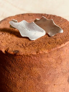 Holly Leaf Stud Earring