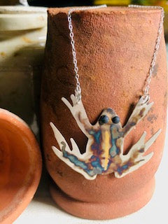 Pool Frog Pendant