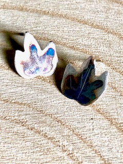 Ivy Leaf Stud Earring