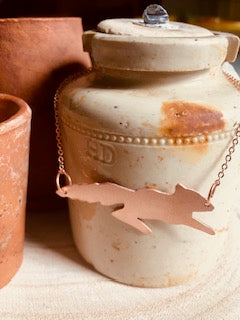 Running Red Squirrel Pendant